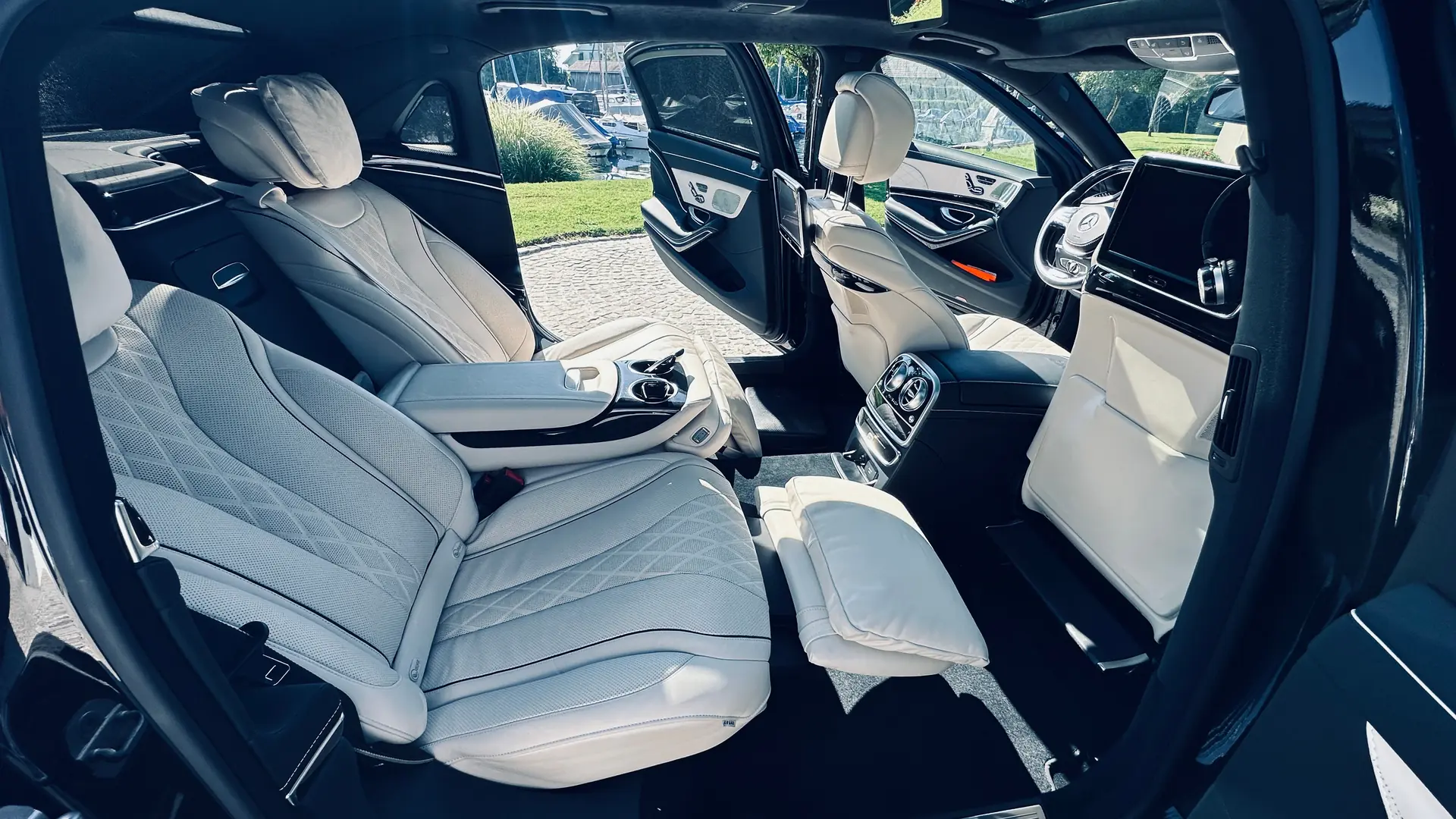 Mercedes-Maybach S 500 4MATIC — Berline de prestige, moteur V8 455 ch, kilométrage exceptionnel — Außenansicht