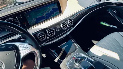 Mercedes-Maybach S 500 4MATIC — Berline de prestige, moteur V8 455 ch, kilométrage exceptionnel — Miniatur 10