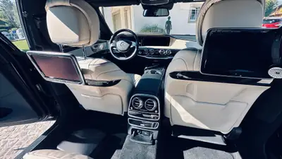 Mercedes-Maybach S 500 4MATIC — Berline de prestige, moteur V8 455 ch, kilométrage exceptionnel — Miniatur 11