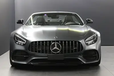 Mercedes-AMG GT C Cabriolet 2019 — Roadster sportif 557 ch, très peu roulé — rear view