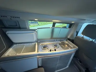 VW T6.1 2.0 TDI 150 Ocean Liberty — Fourgon aménagé robuste, sans accident — intérieur