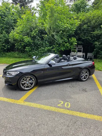 BMW M240i xDrive Cabriolet — Décapotable sportive 340 ch, essence automatique, 65'000 km — exterior view