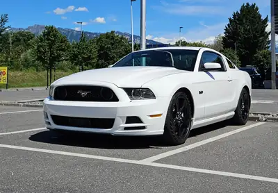 Ford Mustang 5.0 V8 GT Coupé — Muscle car américain légendaire, 417 ch purs — Heckansicht