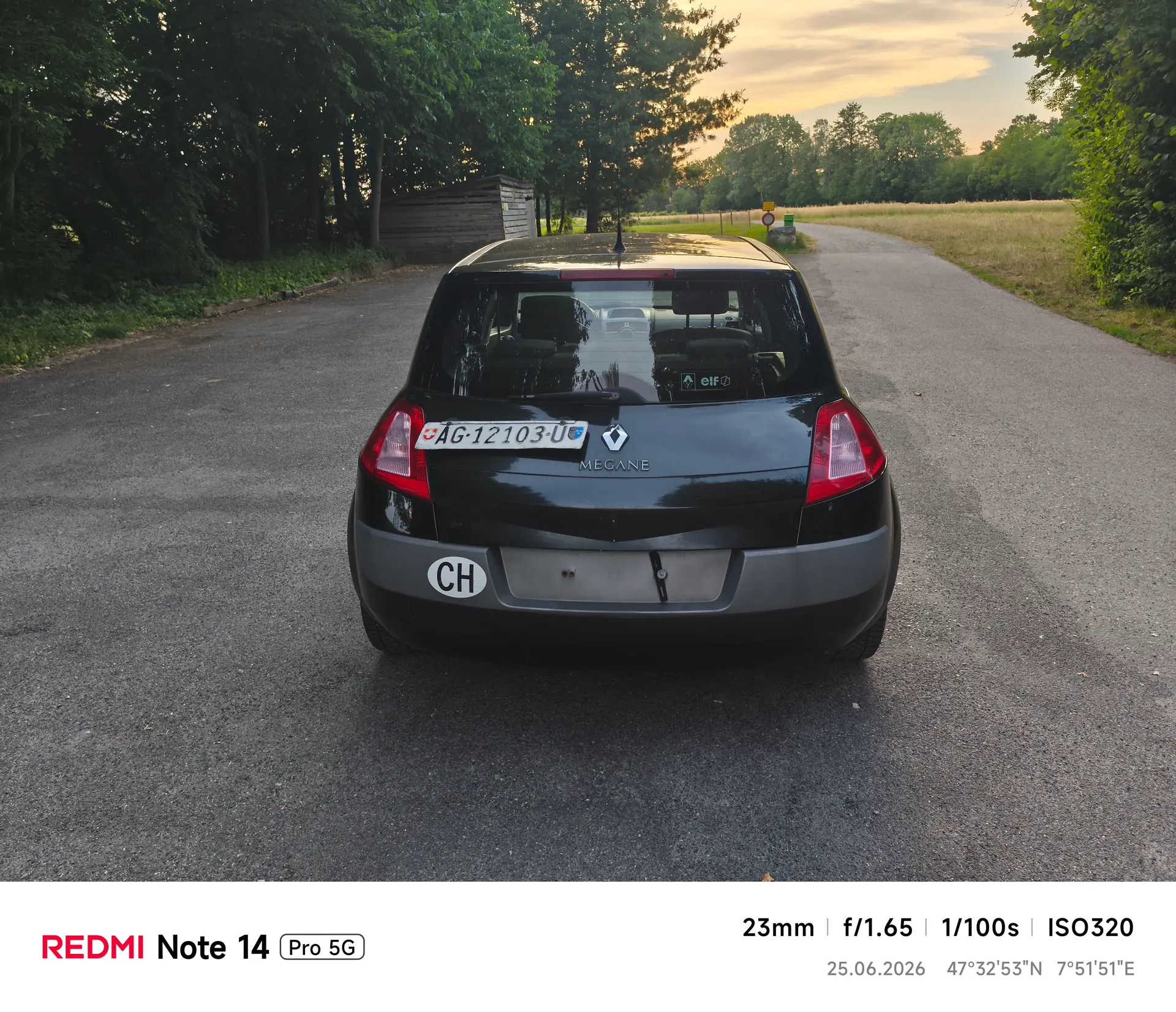 Renault Megane 2004 occasion Zeiningen — 3