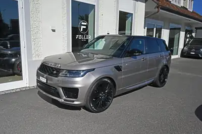Land Rover Range Rover Sport D300 — SUV premium hybride diesel, entretien Land Rover — côté