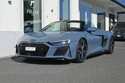 Audi R8 Spyder RWD S-Tronic — Superbe cabriolet 540 ch, 15'000 km seulement — côté