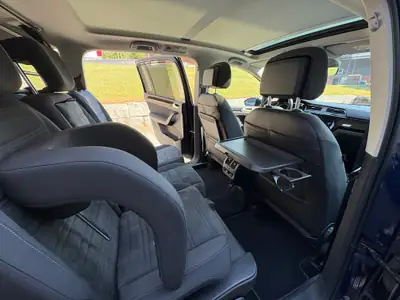 VW Touran 1.6 TDI DSG — Monospace 7 places, équipé Highline, pneus neufs — Miniatur 11