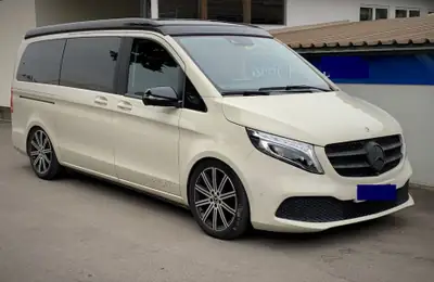 Mercedes-Benz Marco Polo Horizon 250 d — Camping-car premium 4MATIC, 70 000 km — Seitenansicht