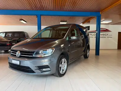 VW Caddy Maxi 2.0 TDI Comfortline 4Motion — Monospace polyvalent 7 places, 4×4 intégral — Heckansicht