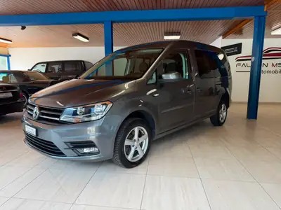VW Caddy Maxi 2.0 TDI Comfortline 4Motion — Monospace polyvalent 7 places, 4×4 intégral — Innenraum