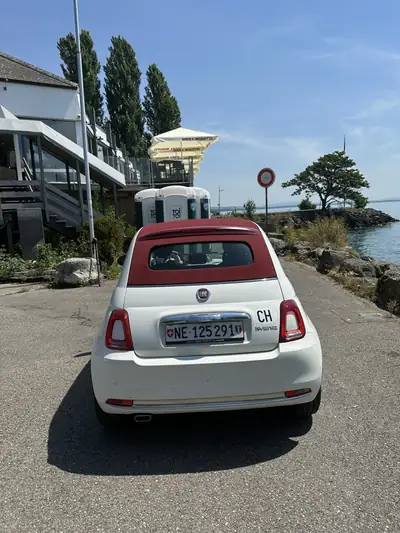 Fiat 500C 1.0 Hybrid Dolcevita — Cabriolet urbain, motorisation écologique — Armaturenbrett