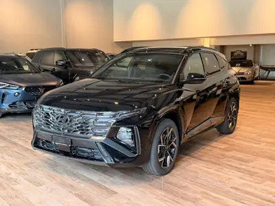 Hyundai Tucson 1.6 TGDI PHEV N-Line 4WD — Hybride rechargeable sportif, 20 km seulement — vue extérieure