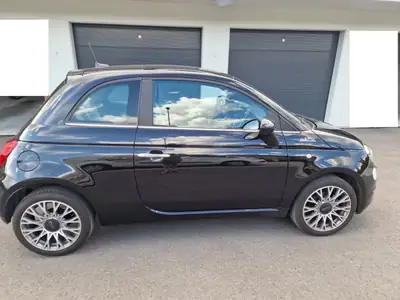 FIAT 500 1.0 Hybrid Dolcevita — Design rétro et motorisation écologique, 27 000 km seulement — Innenraum