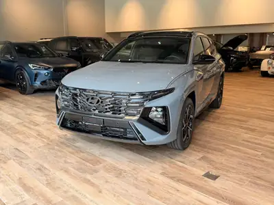 Hyundai Tucson 1.6 TGDI PHEV N-Line 4WD — SUV hybride rechargeable haute performance — vue extérieure