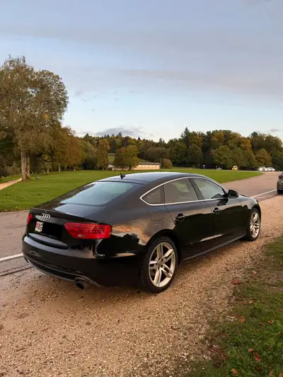 Audi A5 2.0 TFSI quattro — Coupé sportif 211 ch, sans accident — Heckansicht