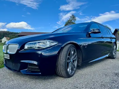 BMW M550d xDrive — Break sportif diesel, 381 ch et transmission intégrale — vista esterna