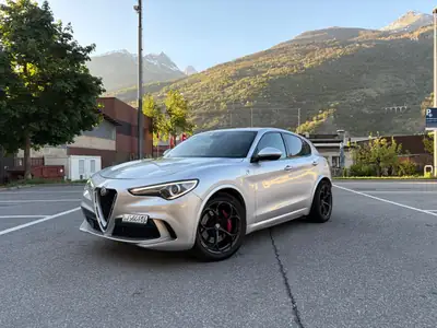 Alfa Romeo Stelvio 2.9 V6 Biturbo Quadrifoglio — 510 ch, sportivité italienne intégrale — côté
