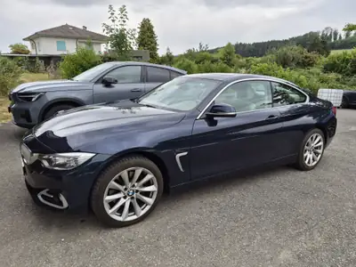 BMW 428i Coupé xDrive Luxury Line — Coupé sportif allemand, transmission intégrale, 114'000 km — fianco