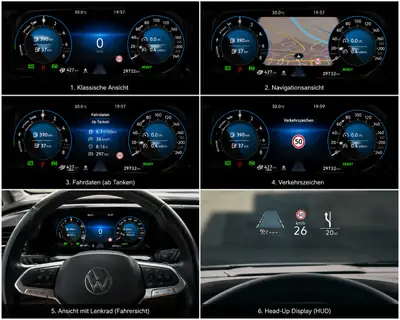 VW T7 Multivan 1.4 eHybrid Life — 7 places, hybride rechargeable, version longue — Miniatur 17