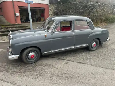 Mercedes-Benz 190 B « Kleiner Ponton » 1961 — Berline de légende, sans accident — Seitenansicht