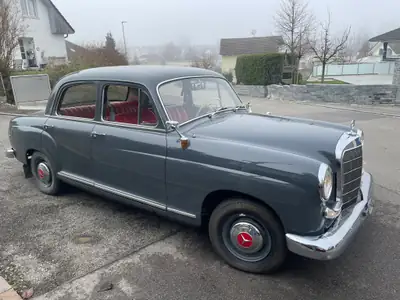 Mercedes-Benz 190 B « Kleiner Ponton » 1961 — Berline de légende, sans accident — Heckansicht