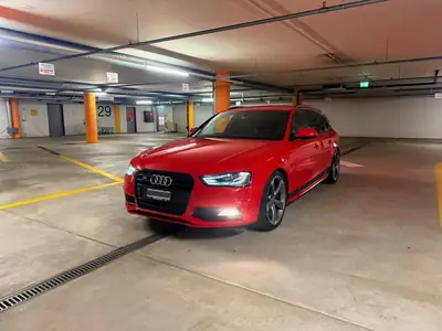 Audi S4 V6 TFSI Quattro — Break sportif 333 ch avec échappement racing et suspensions KW — Außenansicht