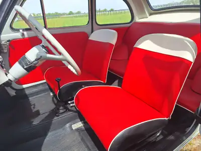 FIAT 500 Sport 1959 — L'icône rétro aux 15 000 km, moteur essence original — Seitenansicht