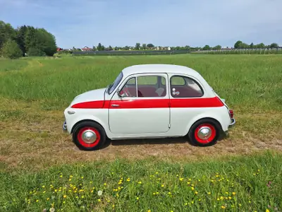 FIAT 500 Sport 1959 — L'icône rétro aux 15 000 km, moteur essence original — Außenansicht