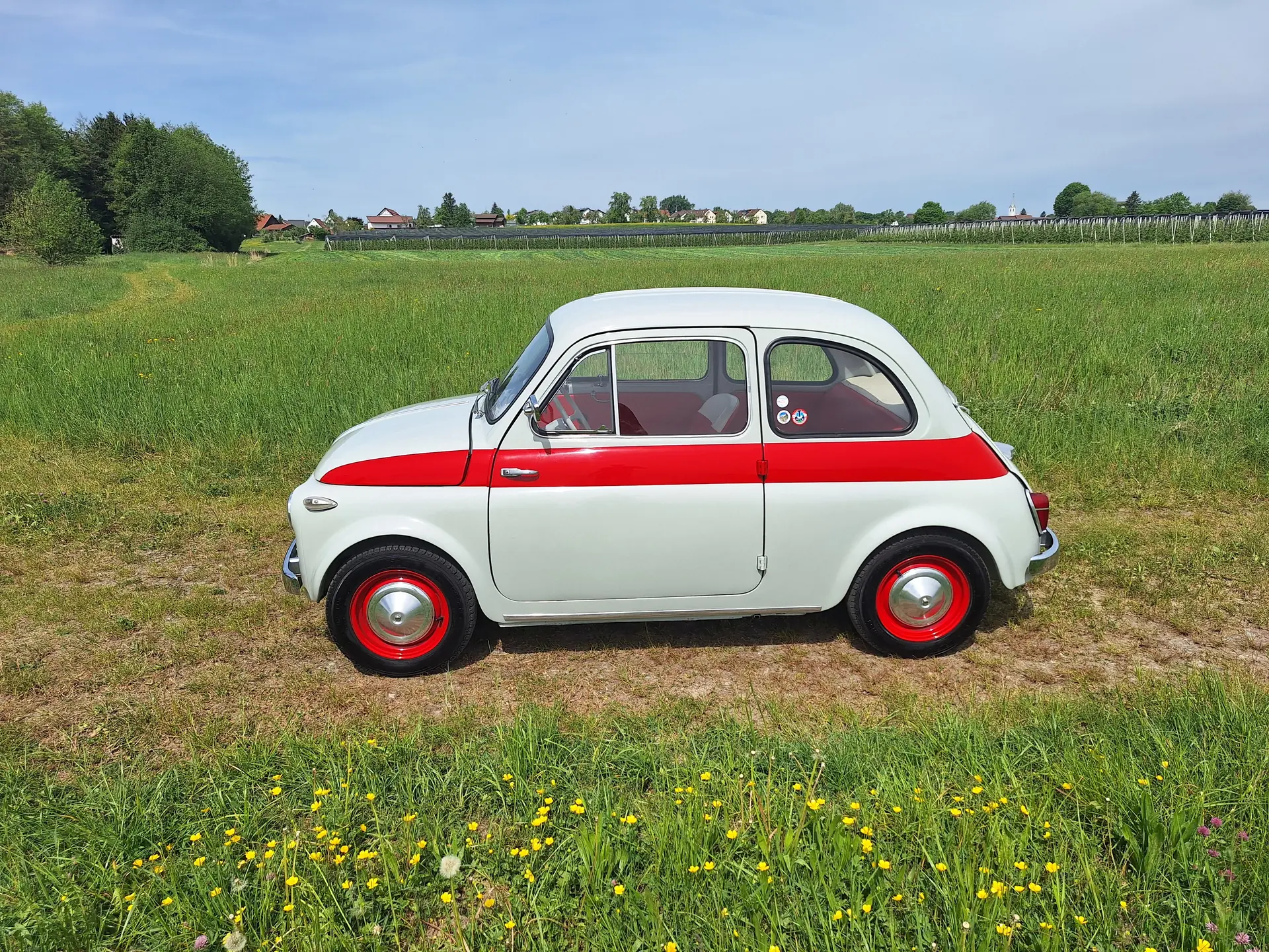 FIAT 500 Sport 1959 — L'icône rétro aux 15 000 km, moteur essence original
