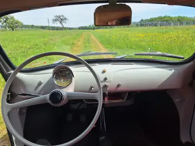 FIAT 500 Sport 1959 — L'icône rétro aux 15 000 km, moteur essence original — Miniatur 7