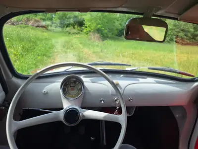 FIAT 500 Sport 1959 — L'icône rétro aux 15 000 km, moteur essence original — Miniatur 8