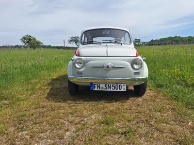 FIAT 500 Sport 1959 — L'icône rétro aux 15 000 km, moteur essence original — Miniatur 9