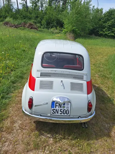 FIAT 500 Sport 1959 — L'icône rétro aux 15 000 km, moteur essence original — Miniatur 15