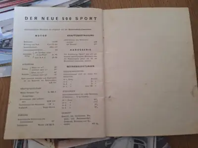FIAT 500 Sport 1959 — L'icône rétro aux 15 000 km, moteur essence original — Miniatur 17