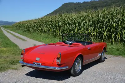 Alfa Romeo Spider Carozzeria Touring 1961 — Chef-d'œuvre restauré, authentique et rare — Detail