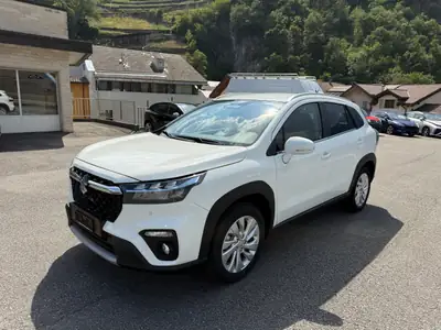 Suzuki S-Cross 1.4T 4x4 — SUV polyvalent hybride essence, neuf de Suisse — fianco
