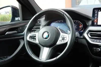 BMW X4 xDrive 48V 20d M Sport — SUV coupé diesel hybride, pack M complet et technologie 360° — Miniature 12