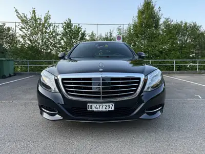Mercedes-Benz S 350 d 4Matic Lang — Berline prestige diesel, 87000 km, intérieur noir — vista esterna