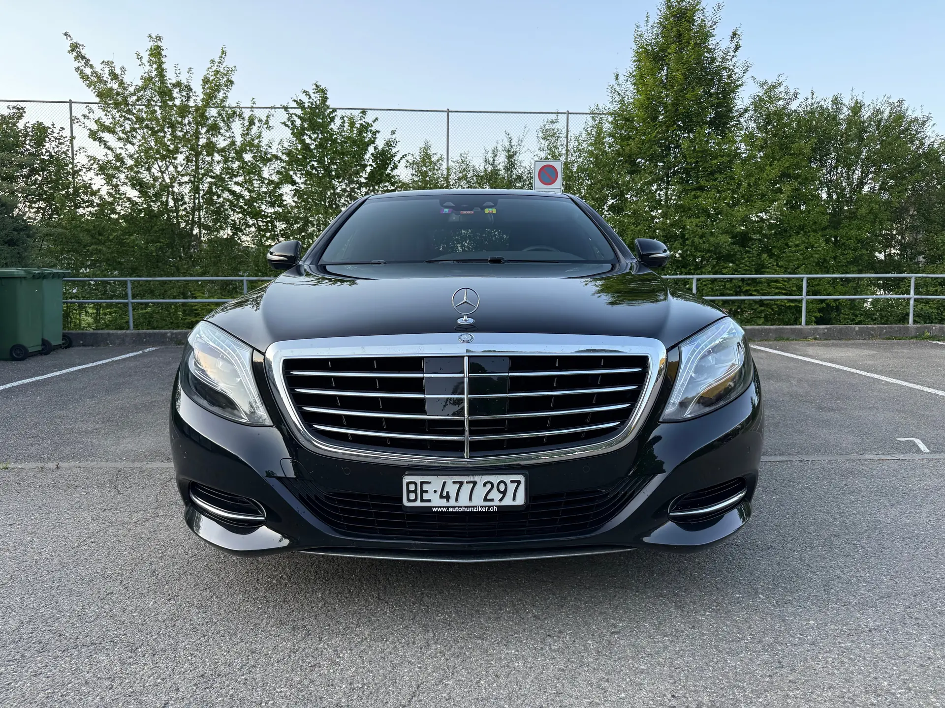 Mercedes-Benz S 350 d 4Matic Lang — Berline prestige diesel, 87000 km, intérieur noir — vista esterna