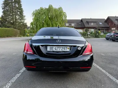 Mercedes-Benz S 350 d 4Matic Lang — Berline prestige diesel, 87000 km, intérieur noir — cruscotto