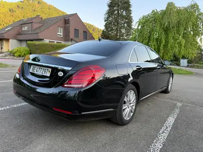 Mercedes-Benz S 350 d 4Matic Lang — Berline prestige diesel, 87000 km, intérieur noir — interni