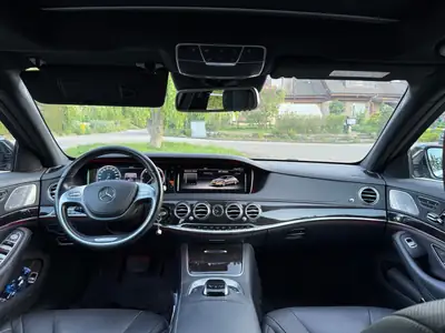 Mercedes-Benz S 350 d 4Matic Lang — Berline prestige diesel, 87000 km, intérieur noir — Miniatura 9