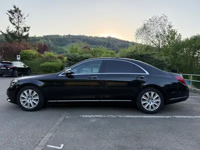Mercedes-Benz S 350 d 4Matic Lang — Berline prestige diesel, 87000 km, intérieur noir — Miniatura 7
