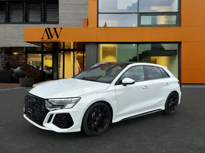 Audi RS3 Sportback 2.5 TFSI Quattro — 400 ch, Quattro intégral, entretien gratuit inclus — côté