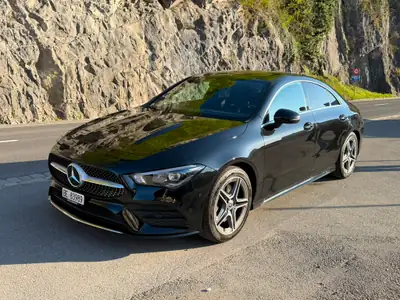 Mercedes-Benz CLA 250 AMG Line 4matic — Élégance sportive et traction intégrale — exterior view