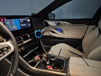 BMW M8 Grand Coupé Competition — 625 ch, Carbon, Vitesse maxi 305 km/h — intérieur