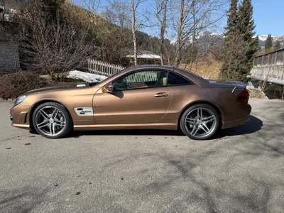 Mercedes-Benz SL 63 AMG — Roadster haute performance, 525 ch et seulement 23'000 km — Heckansicht