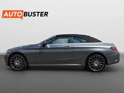 Mercedes-Benz C 400 Cabriolet AMG Line — Décapotable sportive 4WD, 333 ch — côté