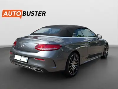 Mercedes-Benz C 400 Cabriolet AMG Line — Décapotable sportive 4WD, 333 ch — tableau de bord