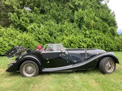 Morgan Plus 4 2L — Roadster britannique authentique, 58'000 km, intérieur bordeaux — vista esterna